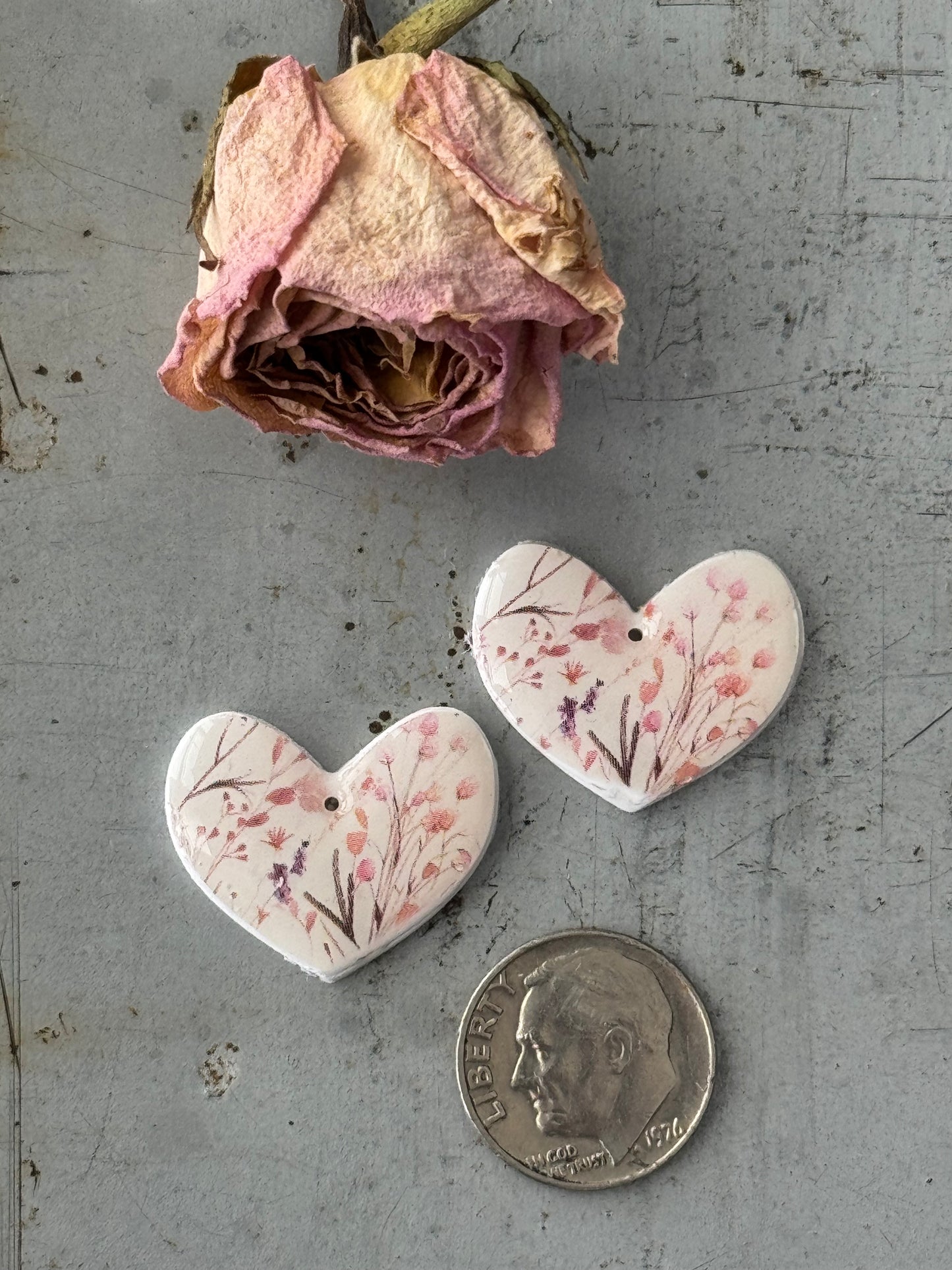 Polymer Clay component pair