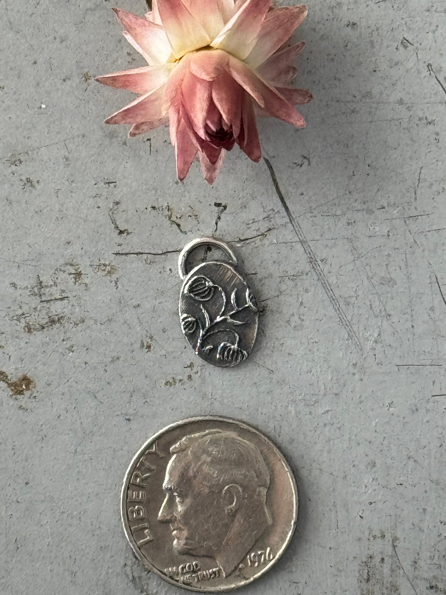 Sterling Silver flower component