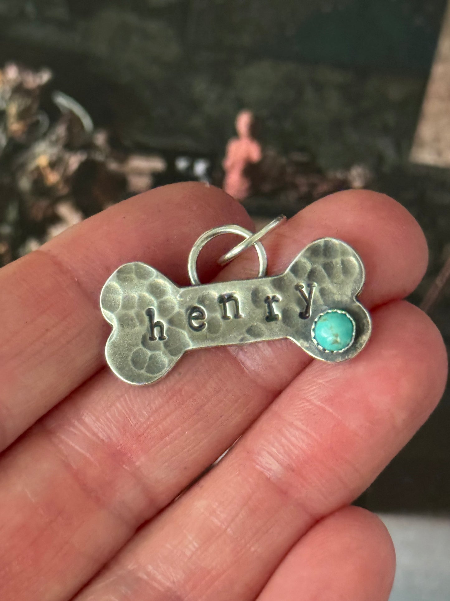 Dog Bone (made to order) sterling charm