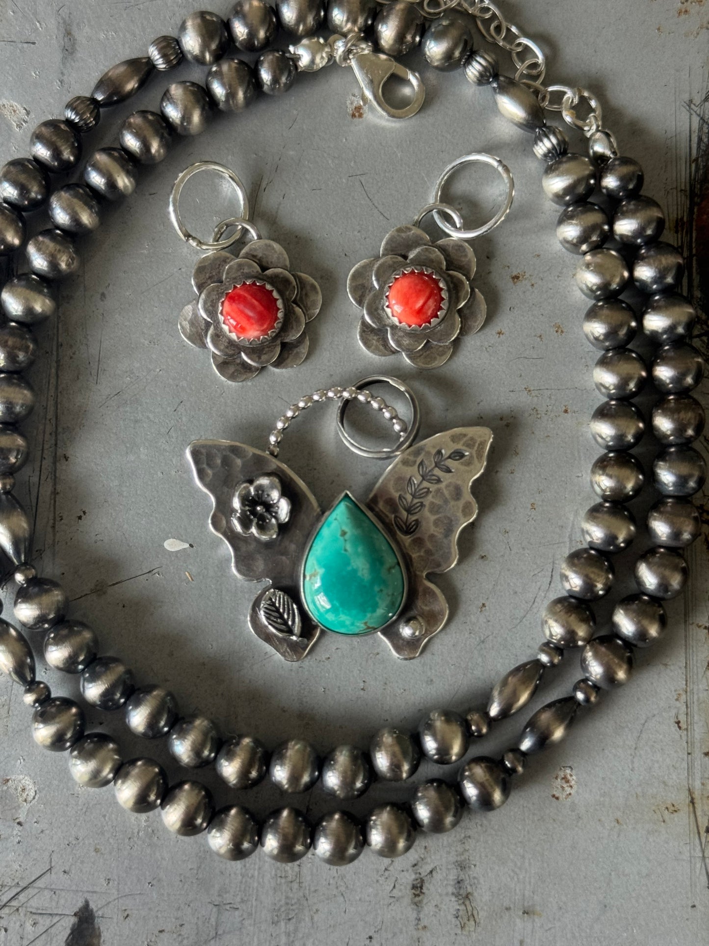 Desert Pearl Necklace Only, pendants sold separately