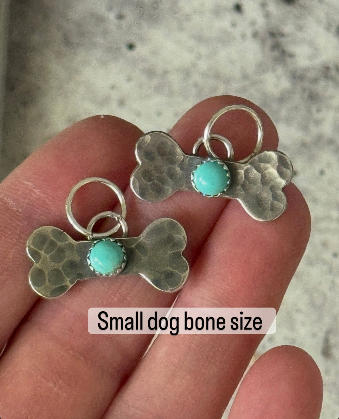 Dog Bone (made to order) sterling charm