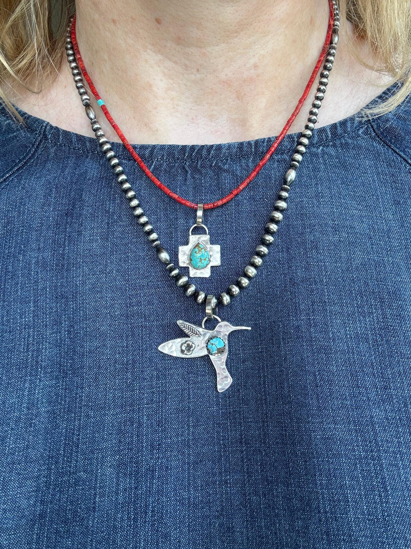 Desert Pearl Necklace Only, pendants sold separately