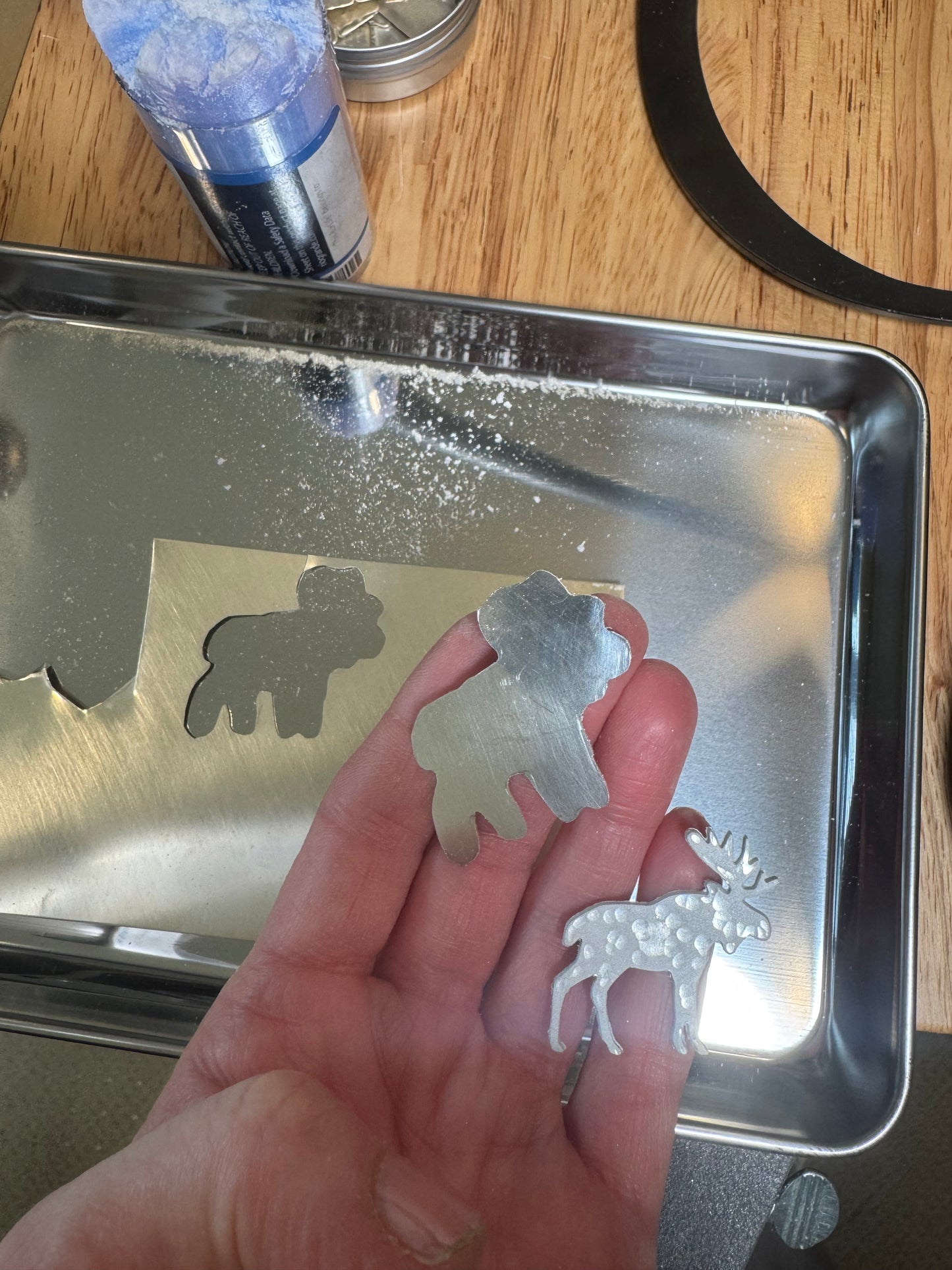 Kingman Moose sterling pendant