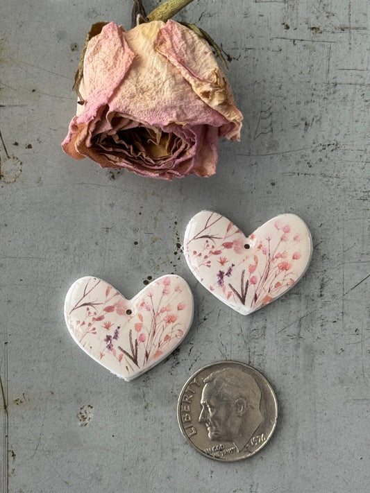 Polymer Clay component pair