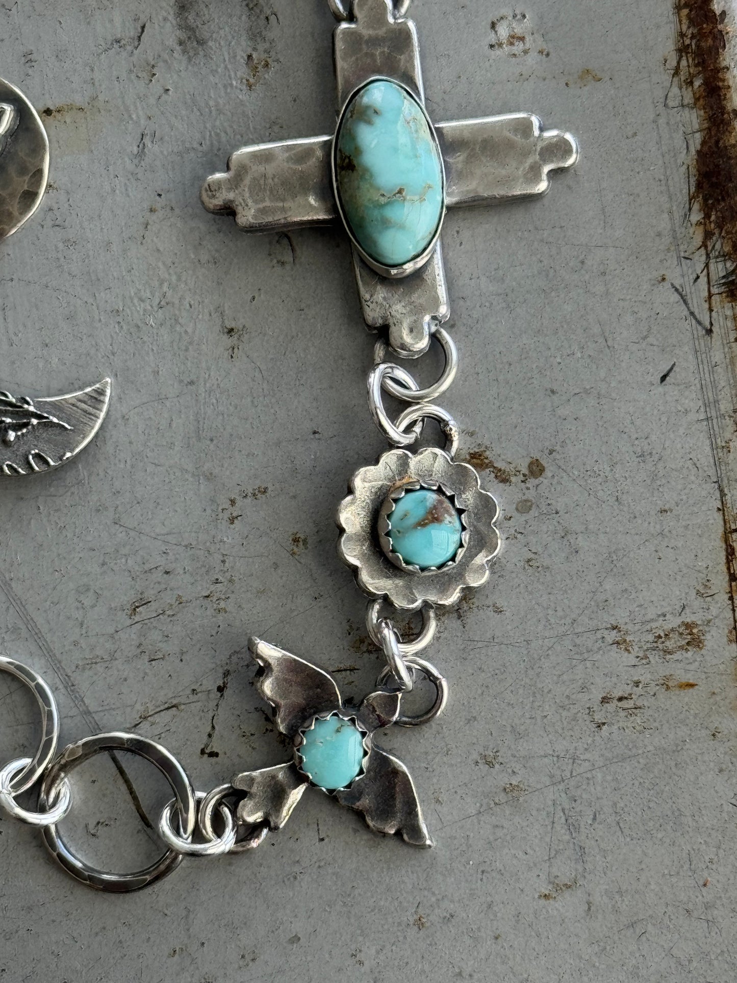 Dry Creek Turquoise sterling bracelet